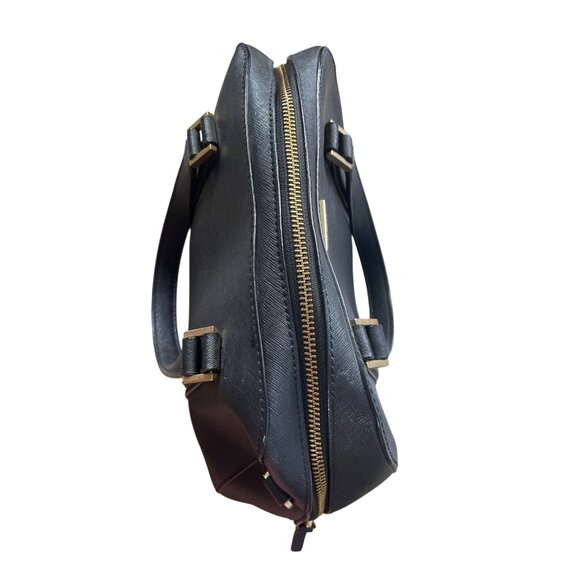 Kate Spade Womens Black Leather Satchel Handbag Medium Size SKU 8673 - Picture 12 of 16